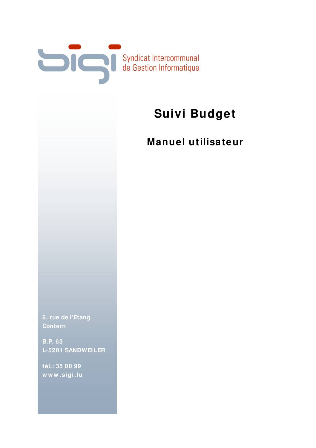 2007-07-13_Manuel_Utilisateur_Suivi_Budget